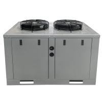 1-2 Partes de la unidad de condensación de ventilador para requisitos de temperatura de evaporación de -40 oC a 10 oC