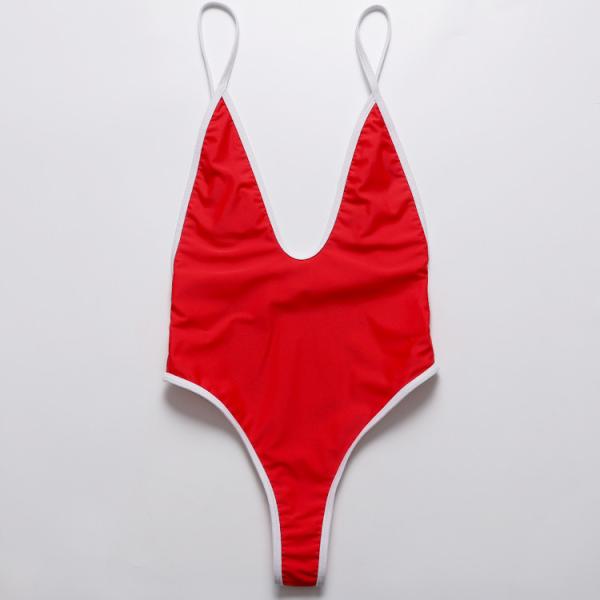 Tiered Layer Tie a Knot Front Top With Low waist Bikini swimsuit high cut