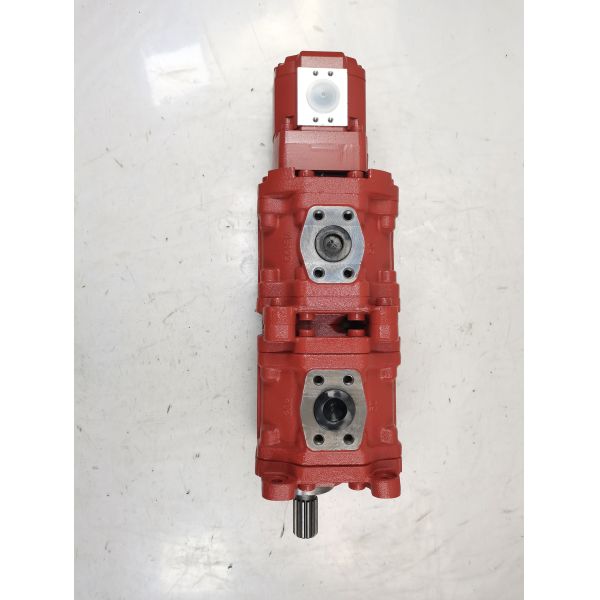 Stainless Steel KYB Gear Pump KYB51100-KRP4 27+17-4(1) Medium High Pressure Hydraulic Gear Pump for Kawasaki Construction Equipment