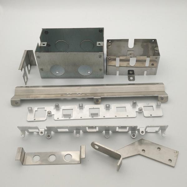 Quick Sample Stamped Sheet Metal Parts / Stamped Steel Parts 0.01 Mm Tolerance