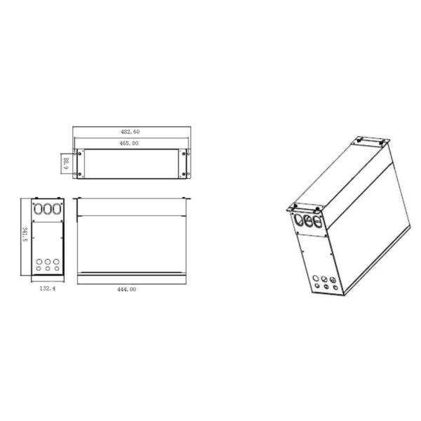 288 Core MPO Fiber Optic Cable , 19