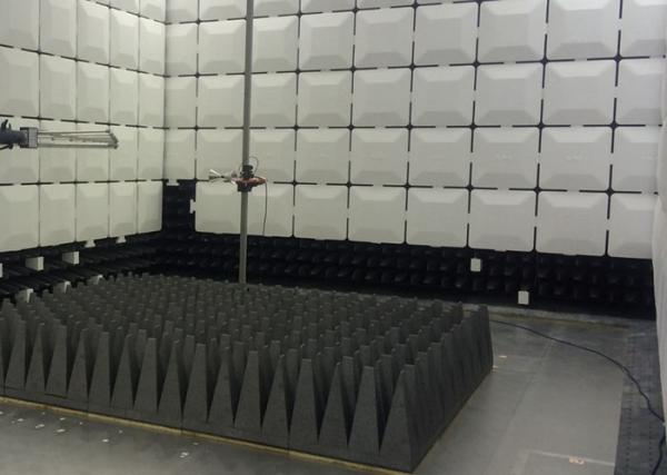 sistemas de teste da compatibilidade eletrónica da sala de teste da compatibilidade eletrónica de 3M Semi Anechoic Chamber 80MHz-6GHz