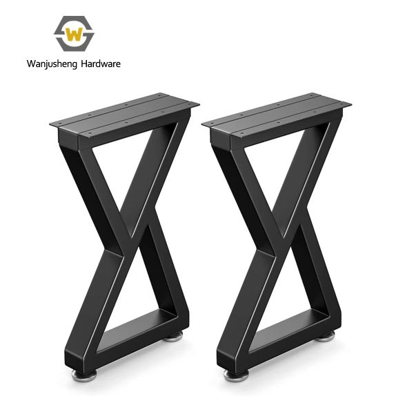 Stylish Creative Iron Desk Feet Simple Table Legs Dining Room Hardware Stand Furniture Table Leg