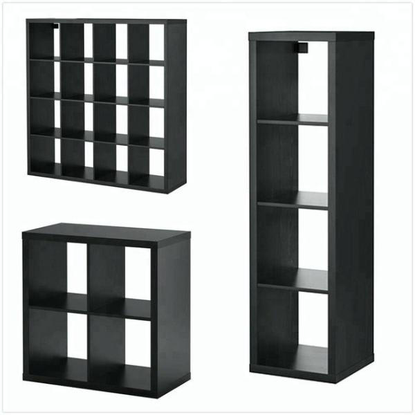 Modern design Living Room MDF Wood portable book shelf furniture