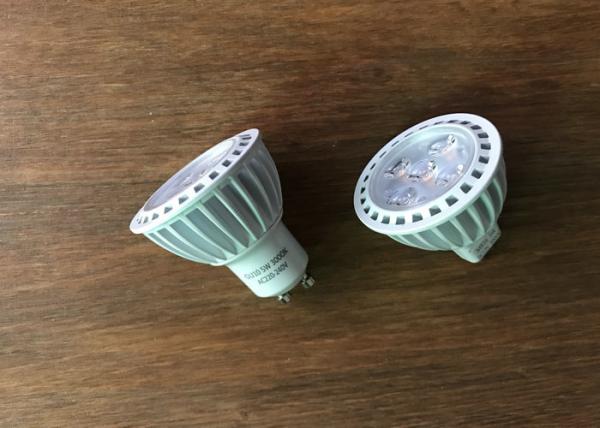Epistar SMD3030 5 Watt LED Spot GU10 AC220V 3000K Aluminum Shell White