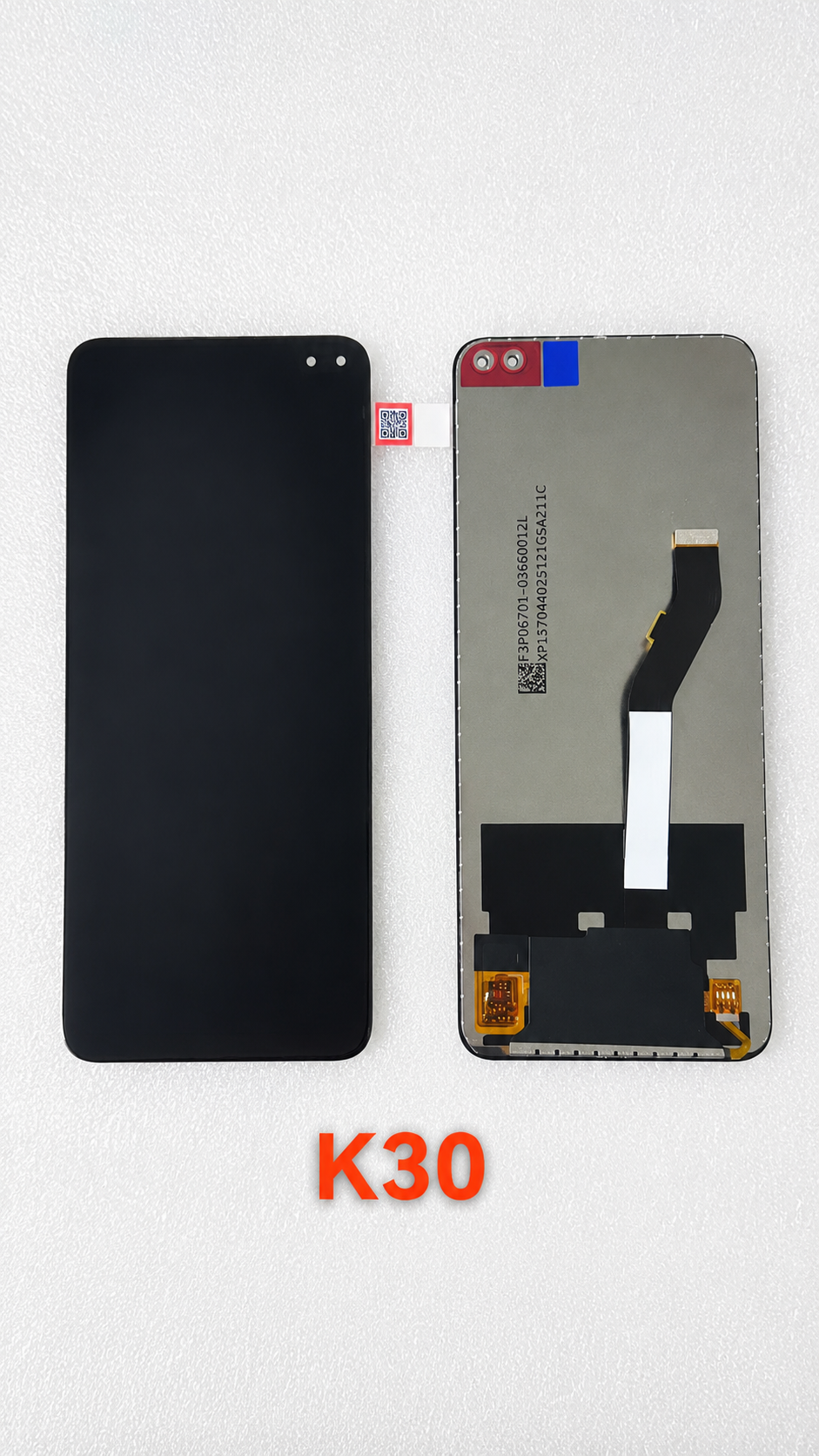 Dual Punch Hole Redmi K30 Display 6.67 Inch Display Touch Screen Digitizer
