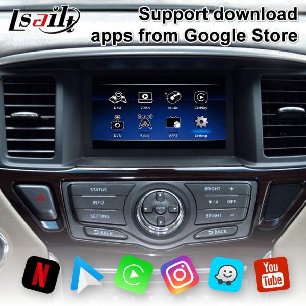 Lsailt Android Carplay Video Interface Car Multimedia Screen for Nissan Pathfinder R52