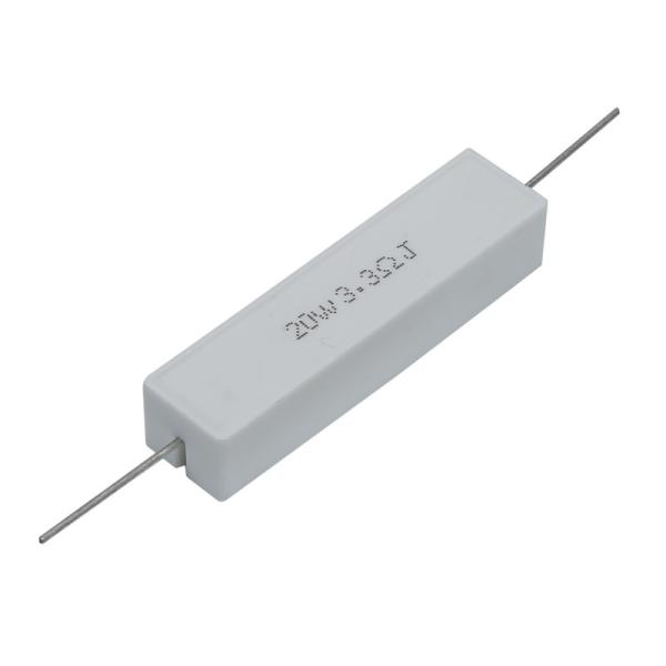 SQP Wirewound Ceramic Cement Resistor Axial Horizontal 20W 3.3Ω 33Ω 5%