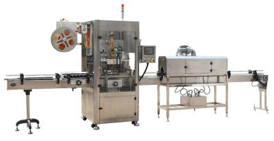 50-60hz High Speed Labeling Equipment 12000 Bph Sleeve Applicator For Bottles