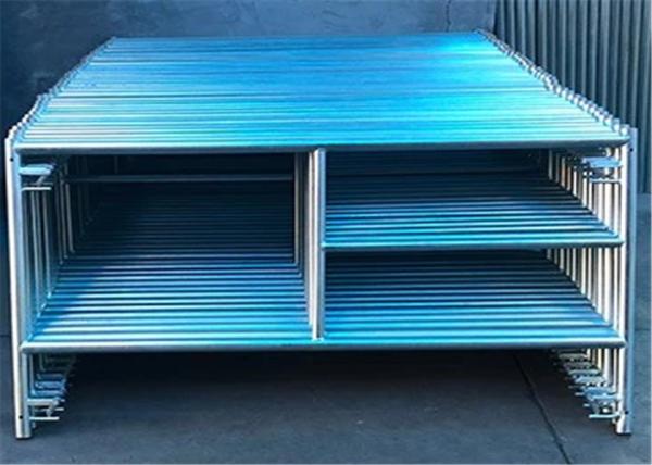 Outdoor Mason Frame Scaffolding Galvanized Construction Ladder Long Life Time