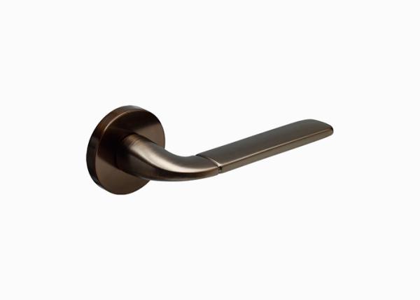 OEM Apartment Door Lock PVD Plated Luxury Hotel Door Handles