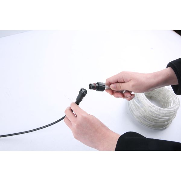 Solar LED light strip self-adhesive outdoor waterproof outdoor courtyard balcony atmosphere outdoor color ultra-bright