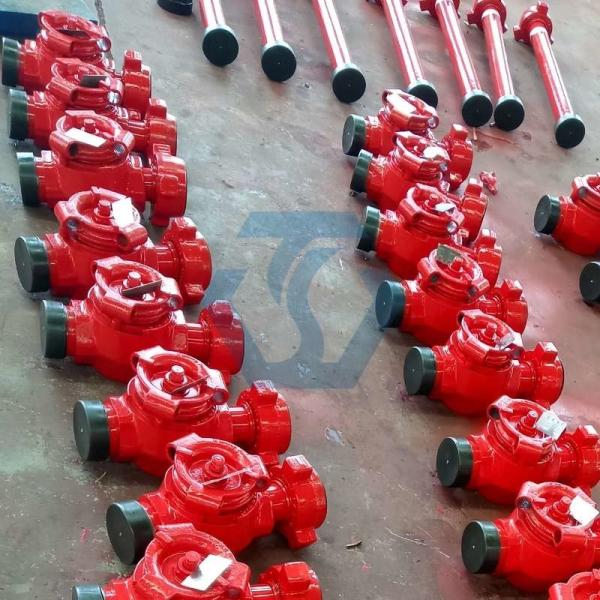 En acier allié champ pétrolier haute pression 1