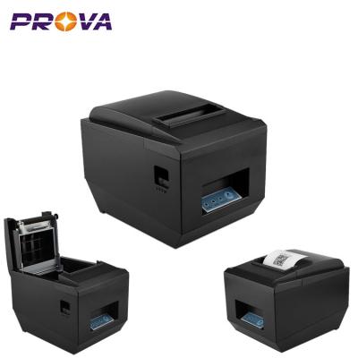 Space Saving Direct Thermal Barcode Printer , 80mm Portable Mini Thermal Printer
