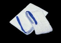 Éponge de laparotomie de gaze d'utilisation d'hôpital avec la boucle bleue grand Breathability