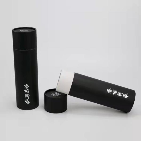 OEM CMYK Plastic Food Cans Lipbalm Paper Tube Packaging