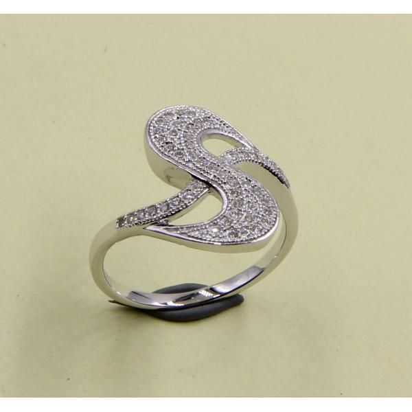 Swirl 925 Sterling Silver Round CZ Engagement Rings With Pave Sterling Silver Fashion Rings Silver Rings For Men 925
