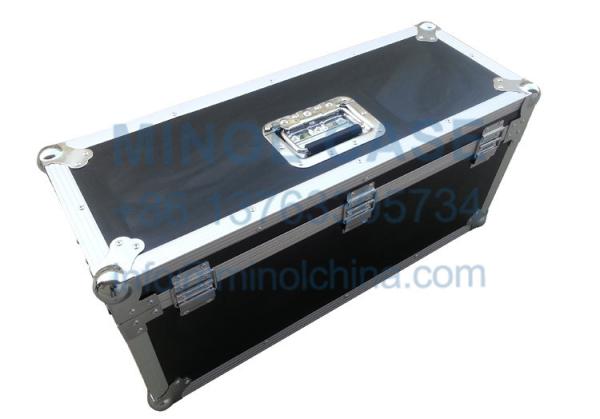 Aluminum Material Flight Case Black Custom Made Aluminum Flight Cases Transportation Rack Flight Case