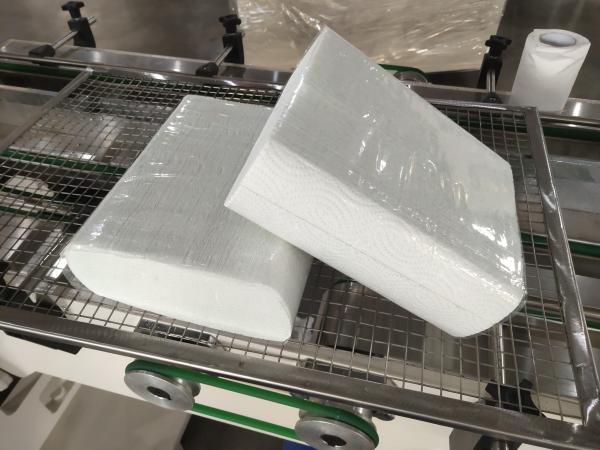 Semi Automatic V And N Fold Hand Towel Paper Bagging Machine