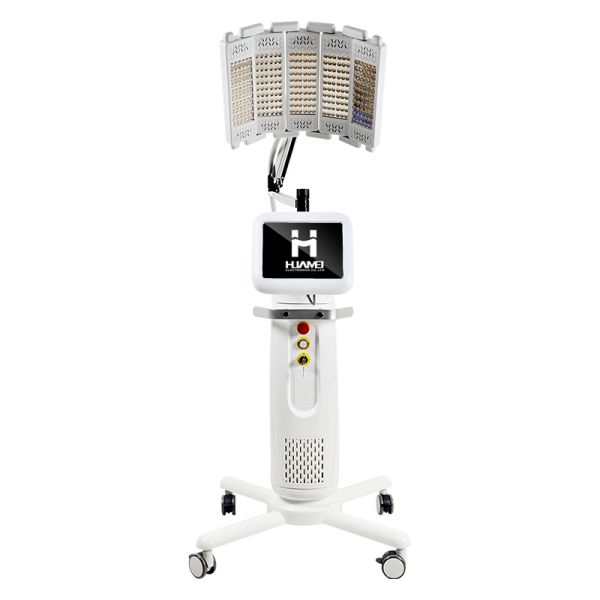 LED PDT Light Therapy Machine 5 Color Skin Rejuvenation Healing System For Clinics