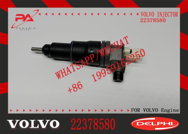 Motor diésel inyector de combustible de tren común original 22378580 BEBJ1F12001 para camión Volvo D13M