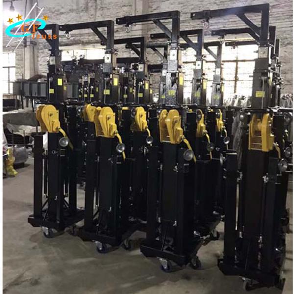6M Adjustable Height Line Array Truss Lift Tower For Events Sound Speakers