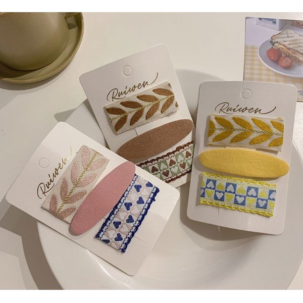 Printed Jewelry Hairpin Earring Cardboard Holder Display Cards Packaging