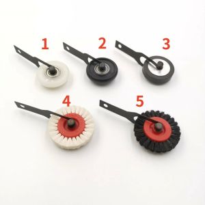 Pinceau chinois à brosse dure roue d'imprimante machine d'alimentation Pinceau avec support
