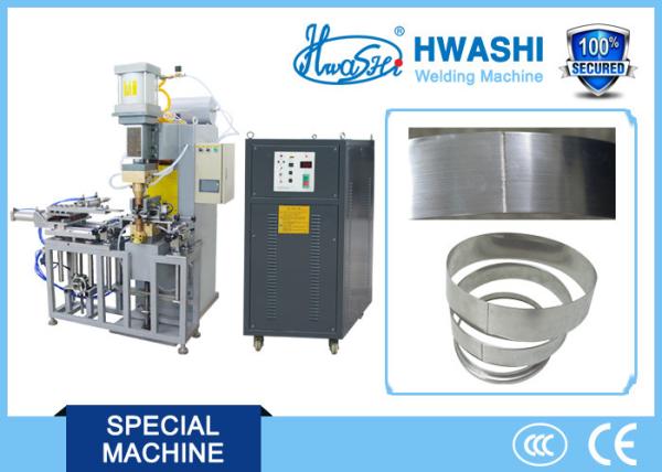 Steel Belt Welding Machine , Capacitor Discharge Glass Lid Steel Strip Welding Machine