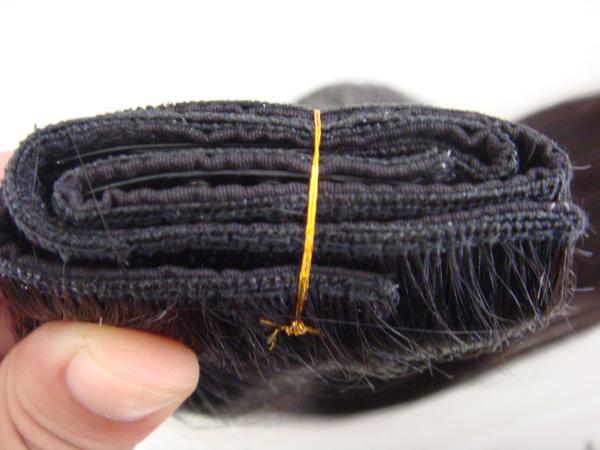 Les extensions de cheveux lisses 100g 18 pouces 10 pièces