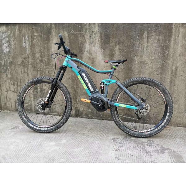 Electric Full Suspension Bicycle Frame