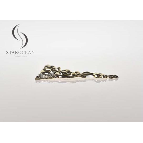 24K Gold Plastic Coffin Hardware Decoration Funeral Accessories Products PF07