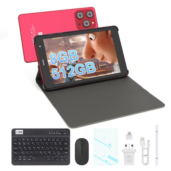 C idea MT6750 8コア、8GB RAM、8インチAndroidタブレットPC、SIM搭載、教育用CM817Pro max