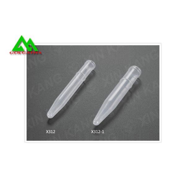 Plastic Test Tubes With Corks For Chemical Industry / Medical Laboratory