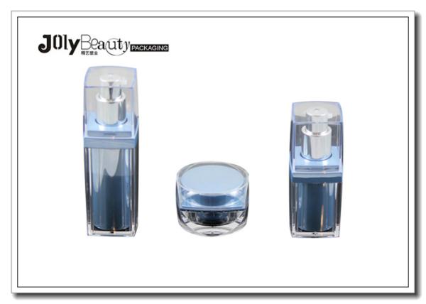 PMMA 5ml Empty Makeup Bottles Is Rotating Inner Bile Blue For Oxidized Cosmetics