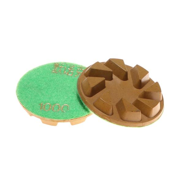 Камень бетона гранита 4 дисков приспособлений для зачистки шкуркой влажного сухого диаманта дюйма полируя стеклянный