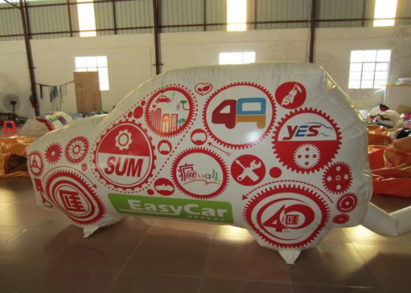 Sinais de publicidade infláveis ​​em pé para decoração de parede inflável comercial para venda