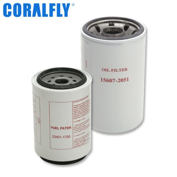 Фильтр для масла S1560-72051 тележки HINO ODM OEM Coralfly дизельный