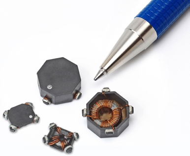 Inductance range from 5.5uH to 1600uH EATON CMS1-7-R toroidal common mode