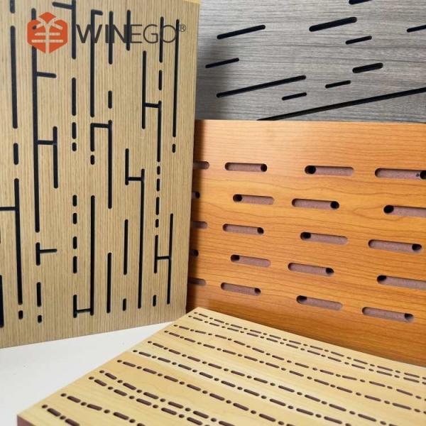 OEM Painéis acústicos de arte de baixa emissão absorventes de som Materiais sustentáveis