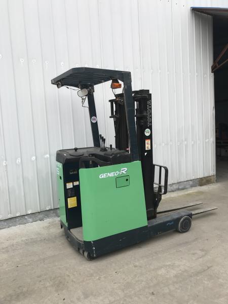 Japan Made Toyota 1.5ton Electric Reach Truck Used Stand-On Three-Stage Mast Battery-Powered 1.5ton 6m Electric Forklift