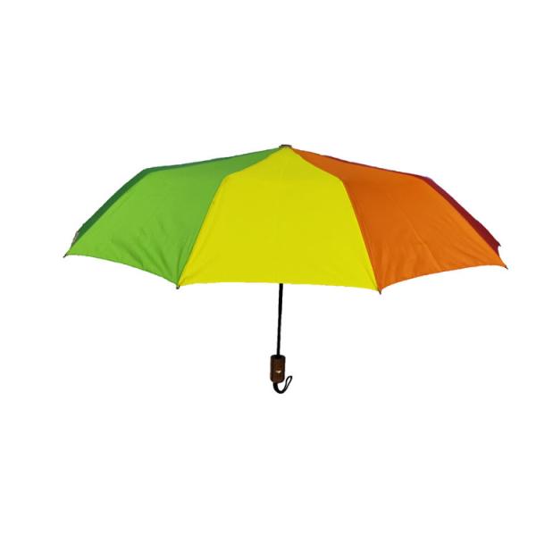 Hands Free Automatic Compact Umbrella For Wind Resistance And Rain Protection