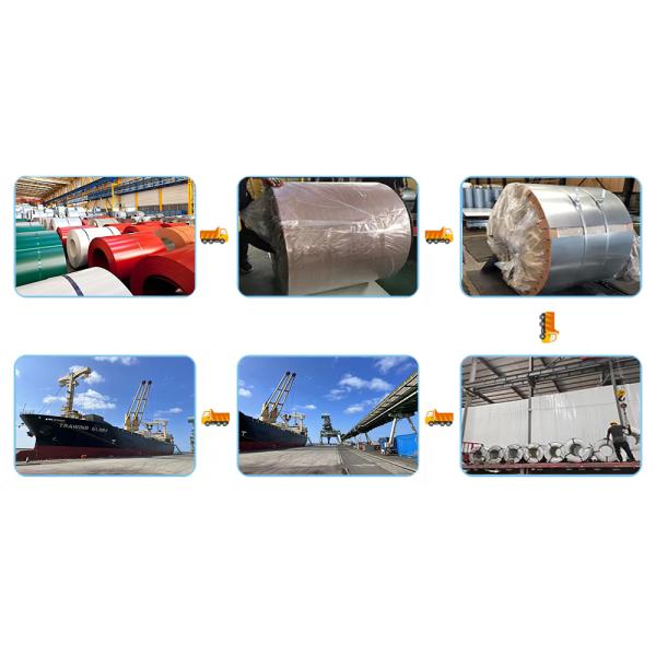 10 - 25um PPGL стальная катушка краска оцинкованная с PE/SMP/HDP/PVDF