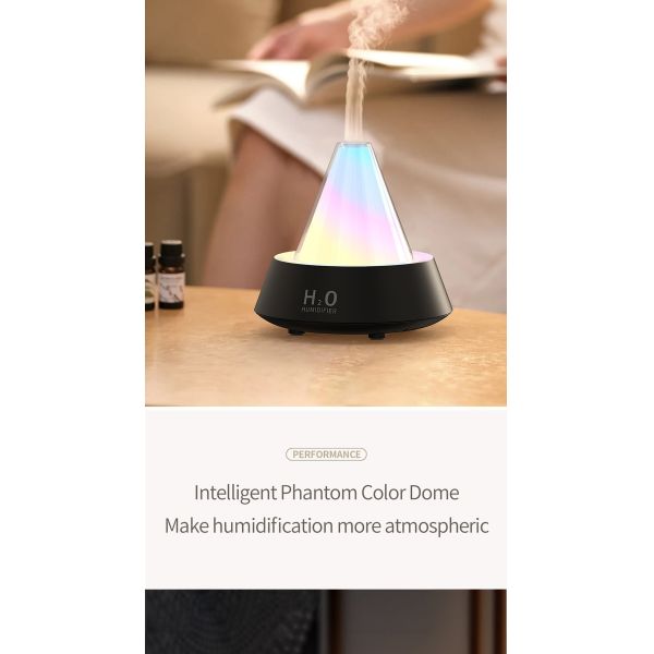 Ultrasonic Aroma Diffuser And Humidifier With Silent Operation Ultrasonic Humidifier