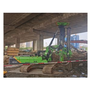 Highly Accurate Low Headroom Piling Rig