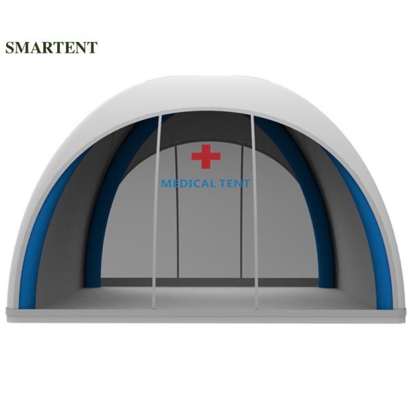 Isolation Inflatable Medical Tent Oxford TPU 3MX3M Portable White Transparent