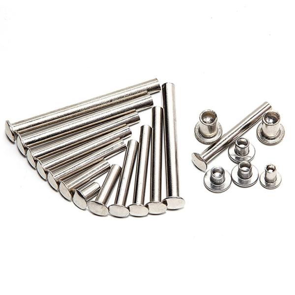 Bright Finish Unigrip Type Csk Open Type Double Cap Aluminum Brass Black Anodized Machine Stainless Steel Blind Rivet
