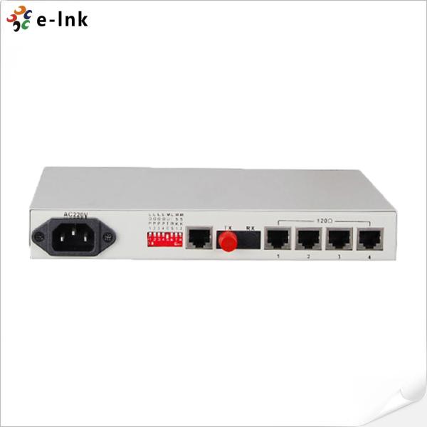 4E1 + 1 Multiplexeur PDH à fibre