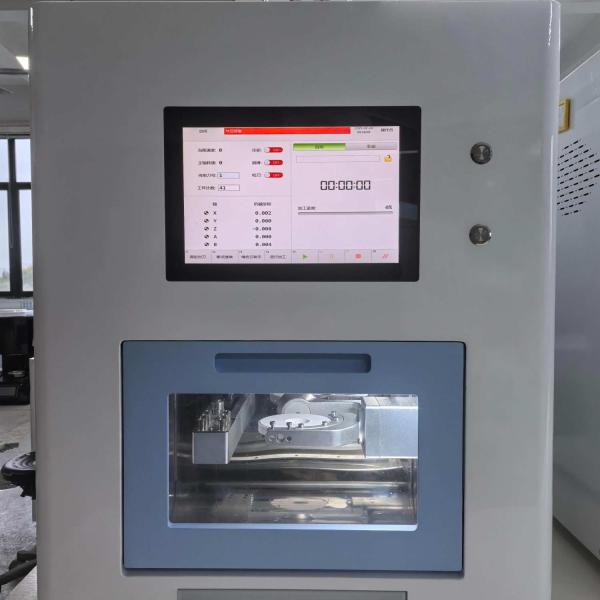 A5 Five-axis Milling Machine Touchscree&Remote Service Dental Crown&Bridge Cutting