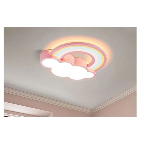 Princess Room Light Fixtures Bedroom And Warm Simple Cartoon rainbow ceiling light(WH-MA-300)